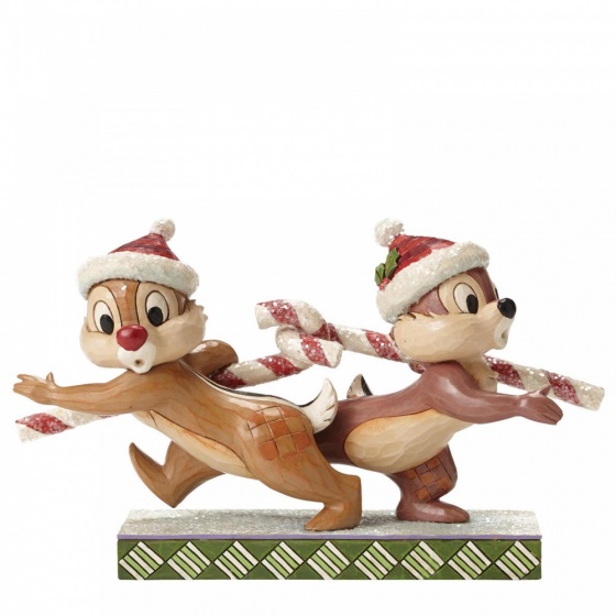 Disney figur Chip og Chap Jul - Sukkerstok